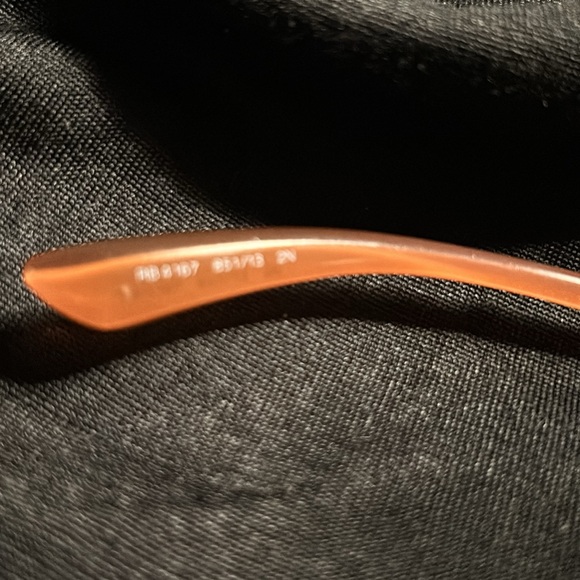 Ray-Ban RB4167 - Emma Woman Sunglasses Light Brown Frames, Brown Violet Lens - Picture 5 of 8